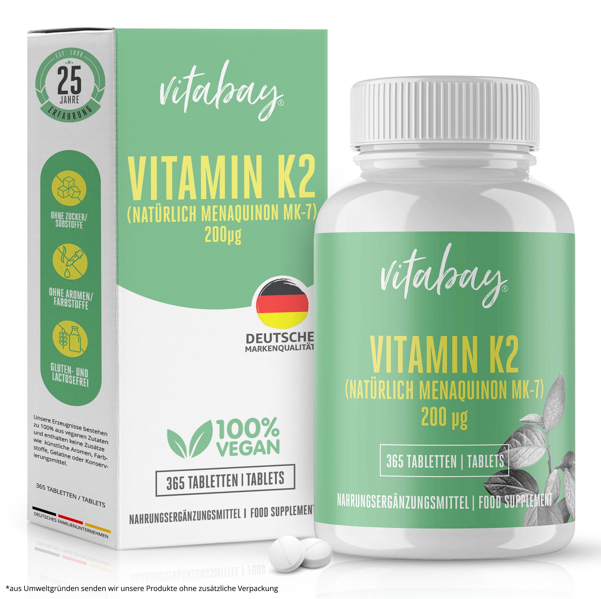Vitabay Vitamina K2 200 µg