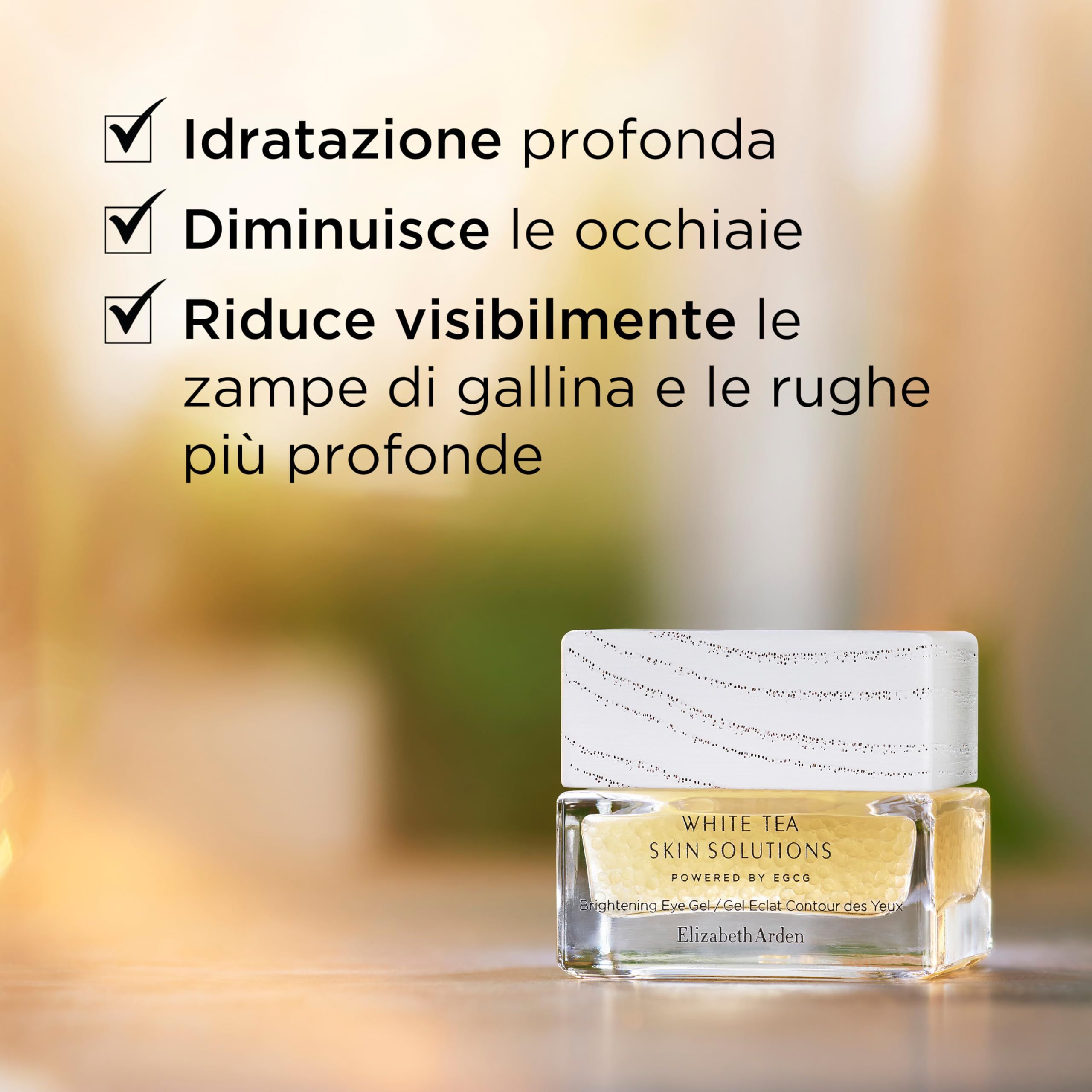 Elizabeth Arden White Tea Skin Solutions Gel Contorno Occhi Illuminante 15 ML.