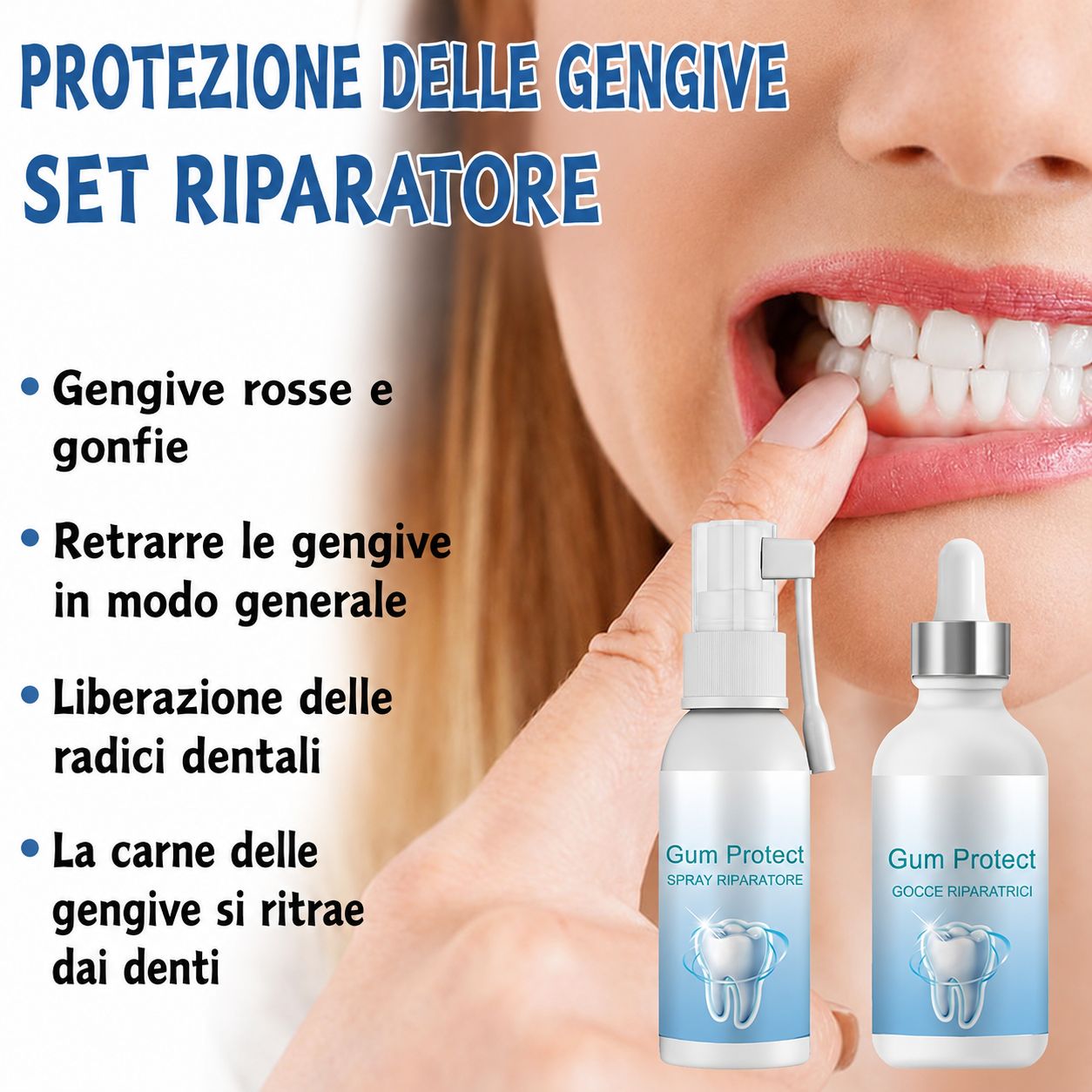 SUMMISHI Spray e Gocce Riparatrici per le Gengive