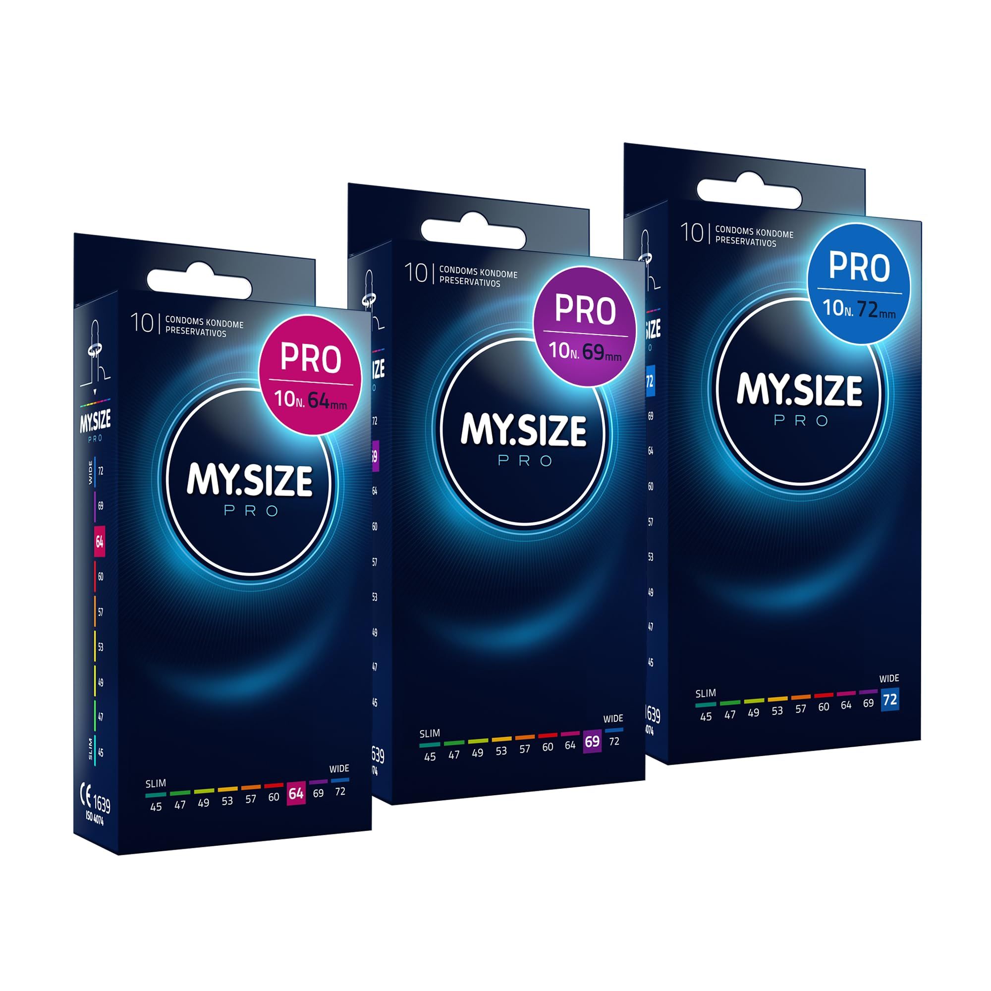 MY.SIZE PRO ELITE Set Preservativi
