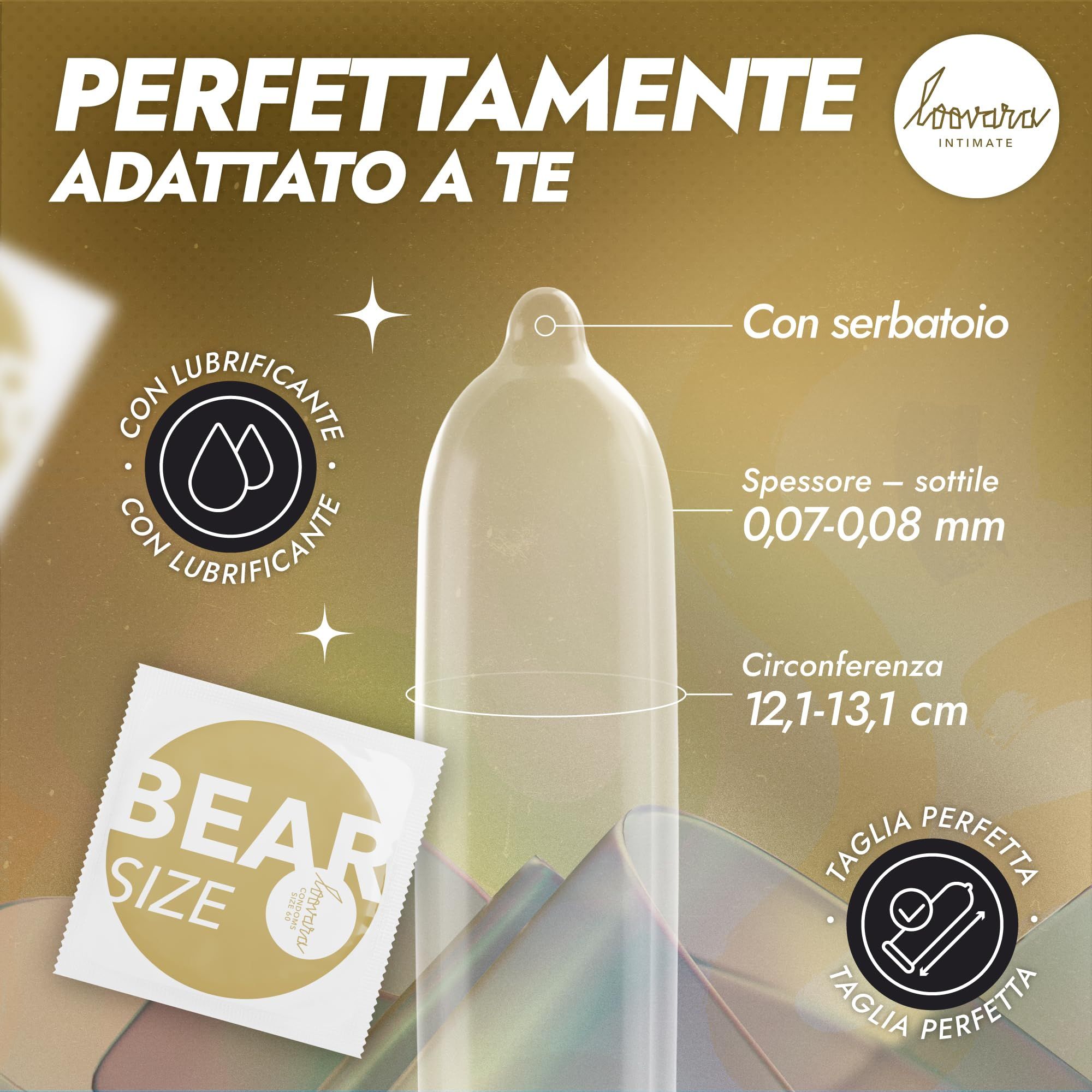 Preservativi Loovara: Adatti a te, diverse confezioni.