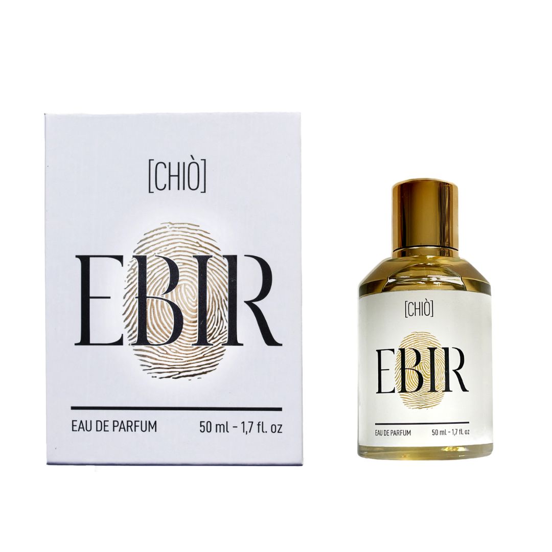 Chiò Skincare, EBIR Eau De Parfum Unisex, Fragranza Agrumata, Legnosa, Orientale
