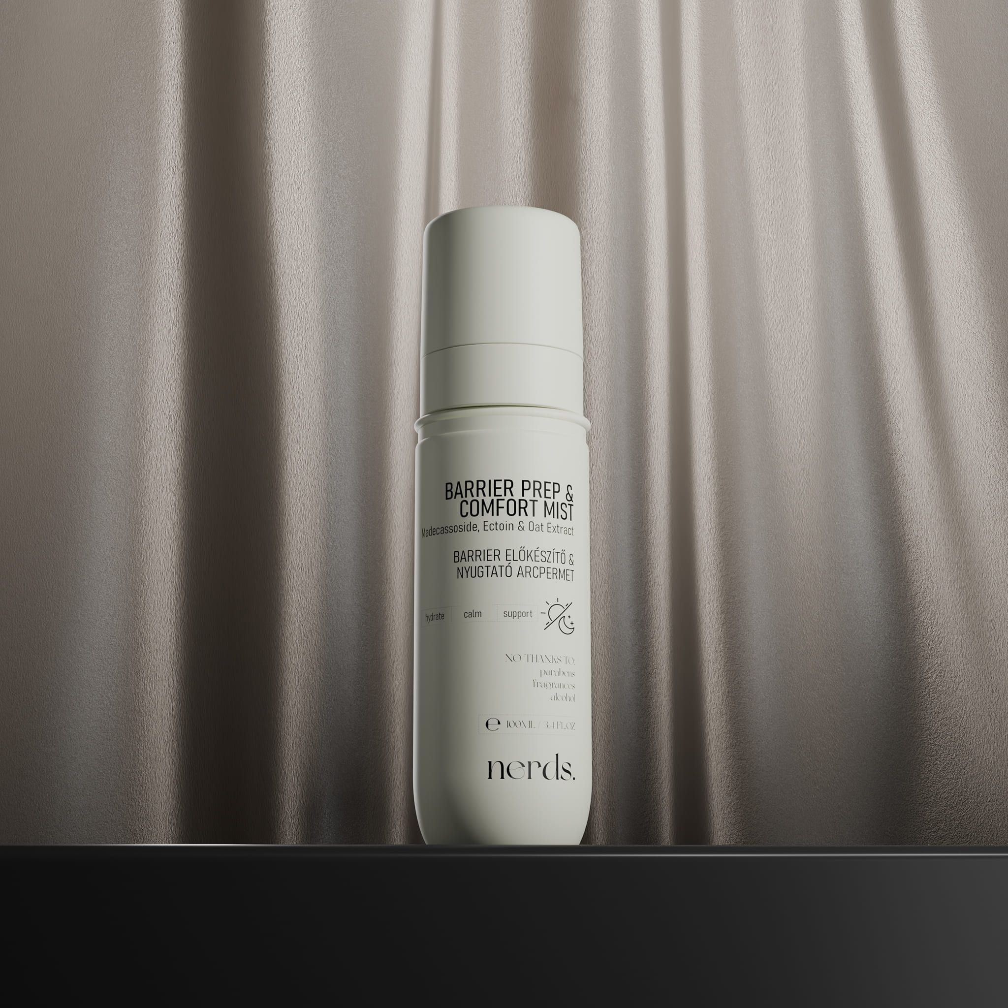 10% Azelaic Acid Cream-Serum, flacone da 30ml, con becher e pietre.