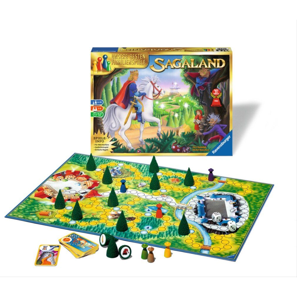 Ravensburger Sagaland, gioco da tavolo (Gioco dell'anno 1982)