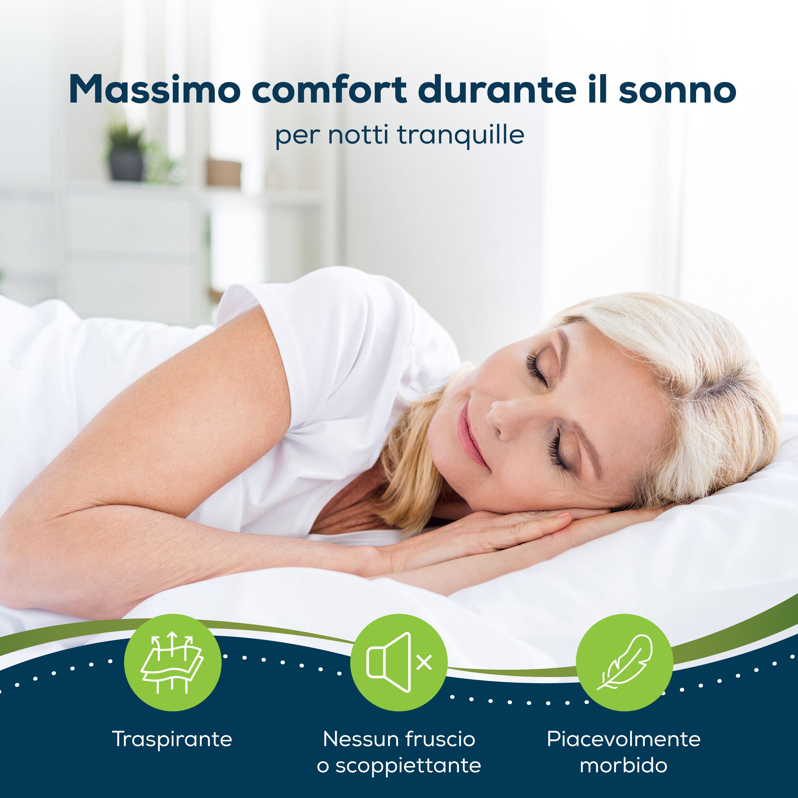Sensalou coprimaterasso 90 x 200 cm - nero antracite