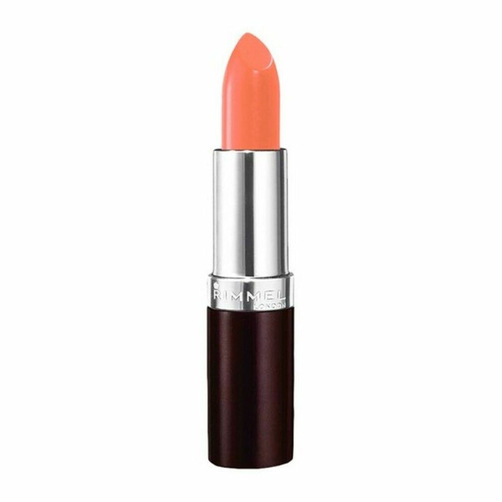 Rossetto arancione, con base marrone e parte centrale argentata.