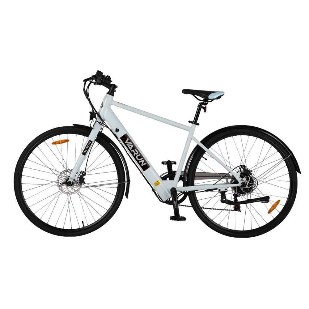 Bicicletta elettrica VARUN C700-7 con batteria da 36 V 10 Ah