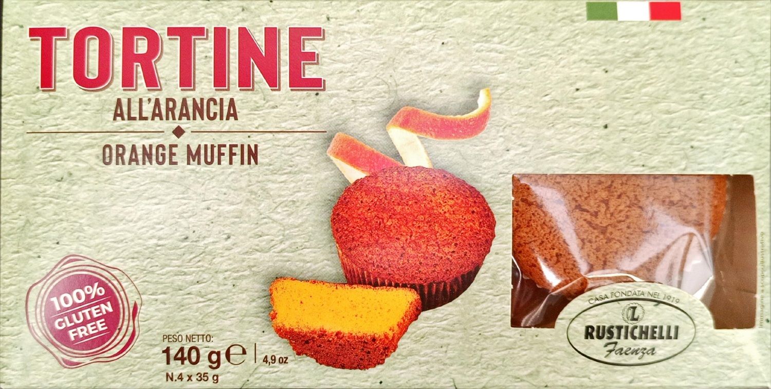 Tortina all’Arancia senza glutine - Noglut