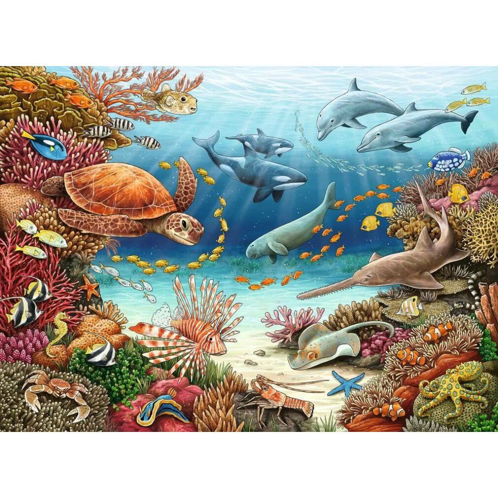 Puzzle ravensburger Sea Life xxl 150 pezzi