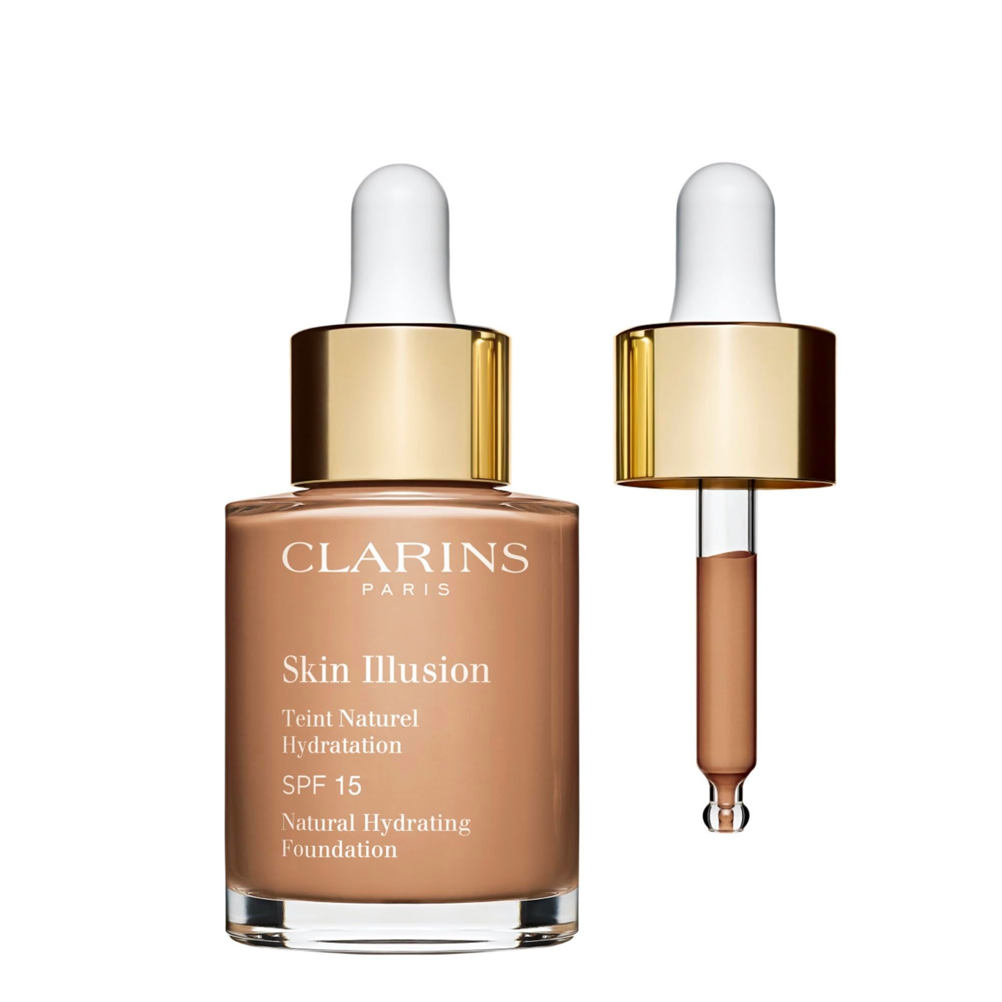 Clarins Skin Illusion Fondotinta 112 Ambra, 30 ml.