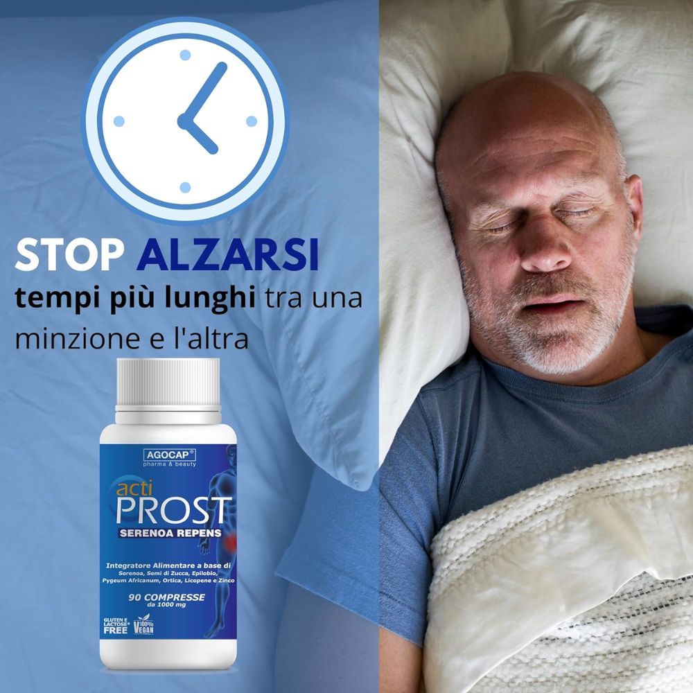 Integratore alimentare per la prostata con serenoa repens ed epilobio
