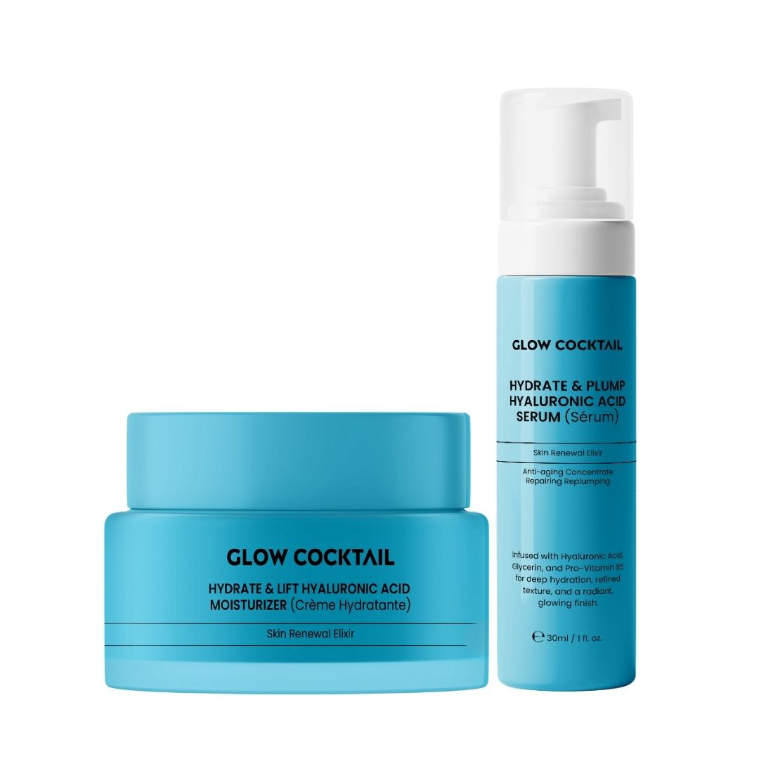 Glow Cocktail Crema idratante e liftante + siero rimpolpante