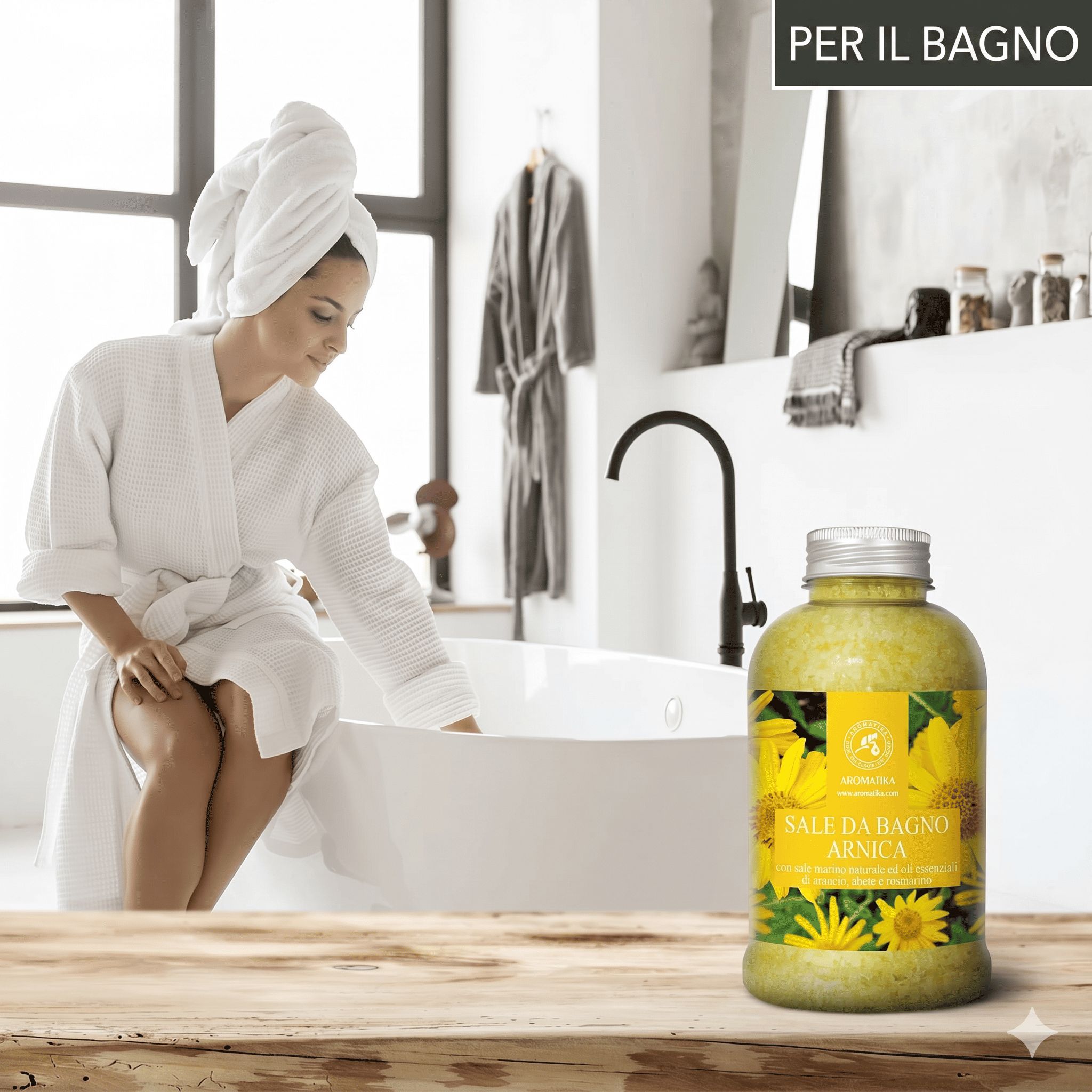 Sale da bagno AROMATIKA “Arnica”