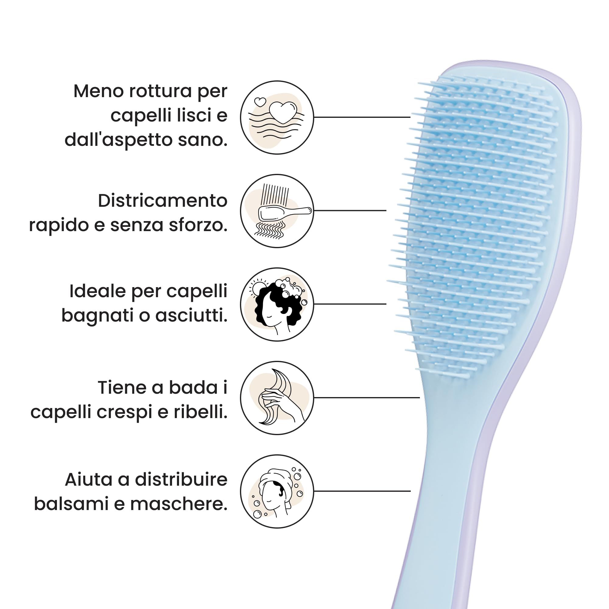 Tangle Teezer Ultimate Detangler - Lilac & Blue, 1 U