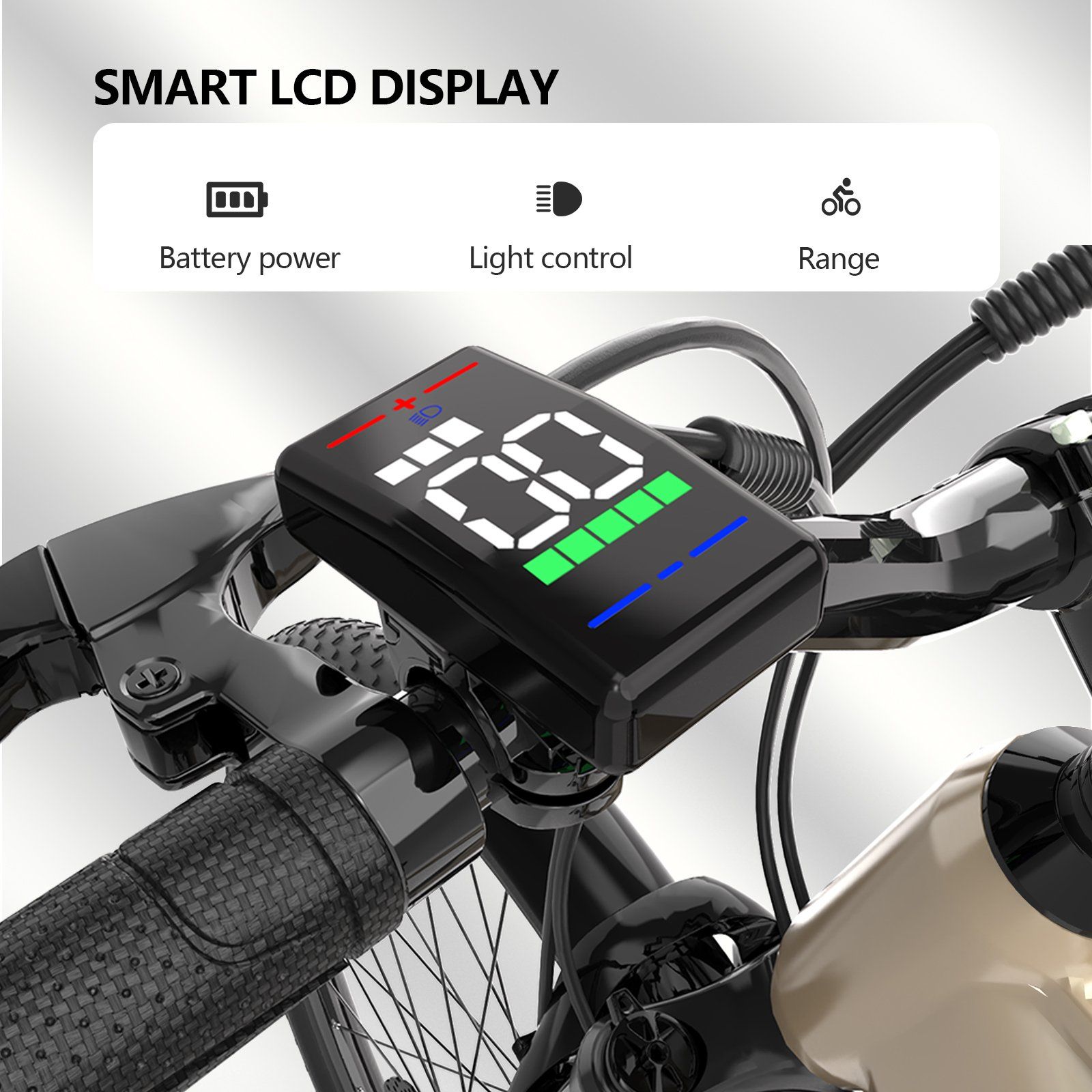 FM M1 Bicicletta elettrica con telaio a scavalco basso, batteria da 36 V 13 Ah