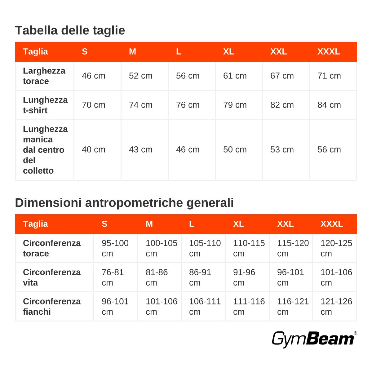 GymBeam T-shirt uomo Basic nera regular