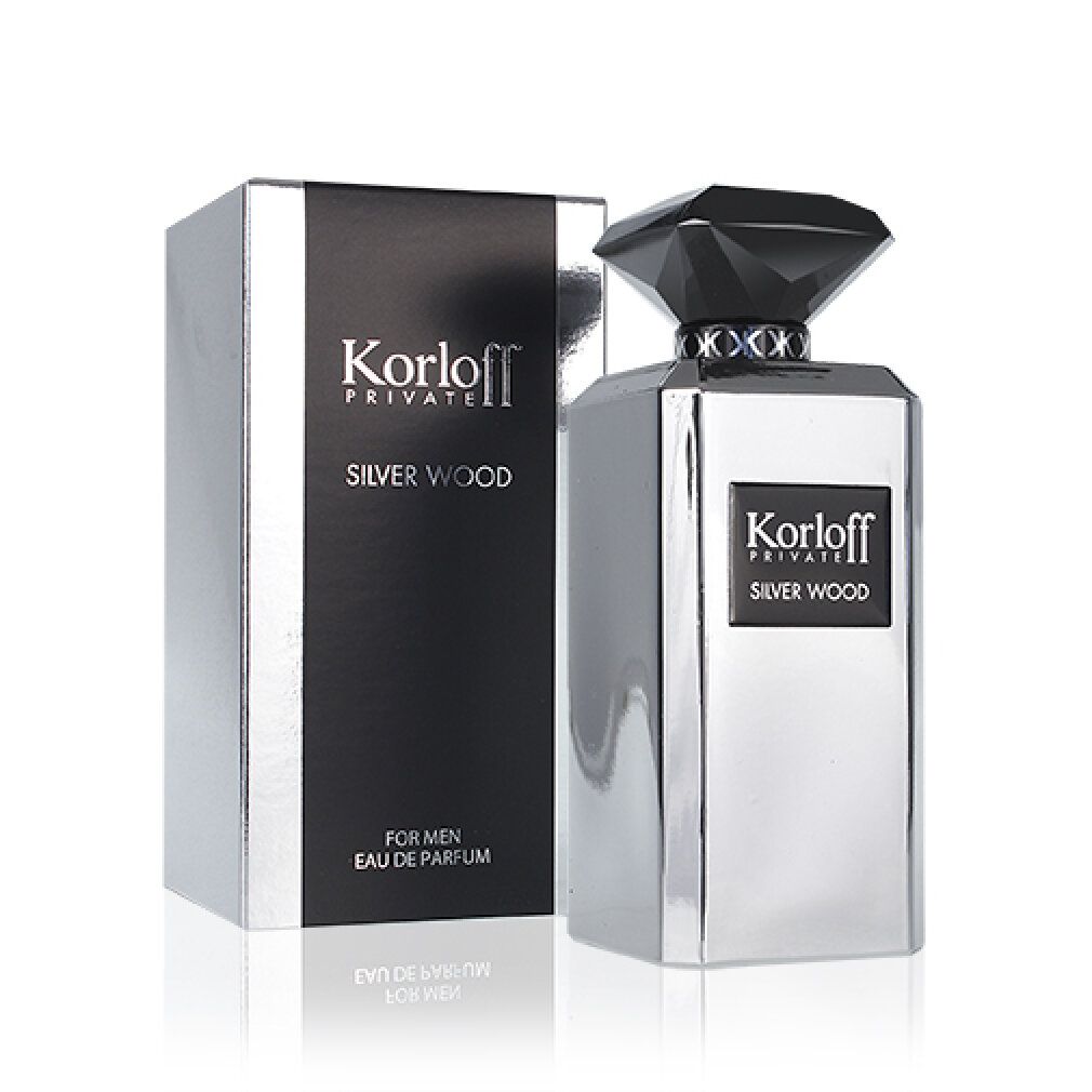 Korloff Silverwood Eau De Parfum Spray  per uomo