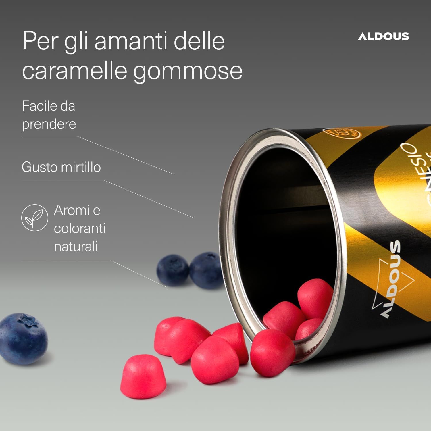 Aldous Gummies al Citrato di Magnesio