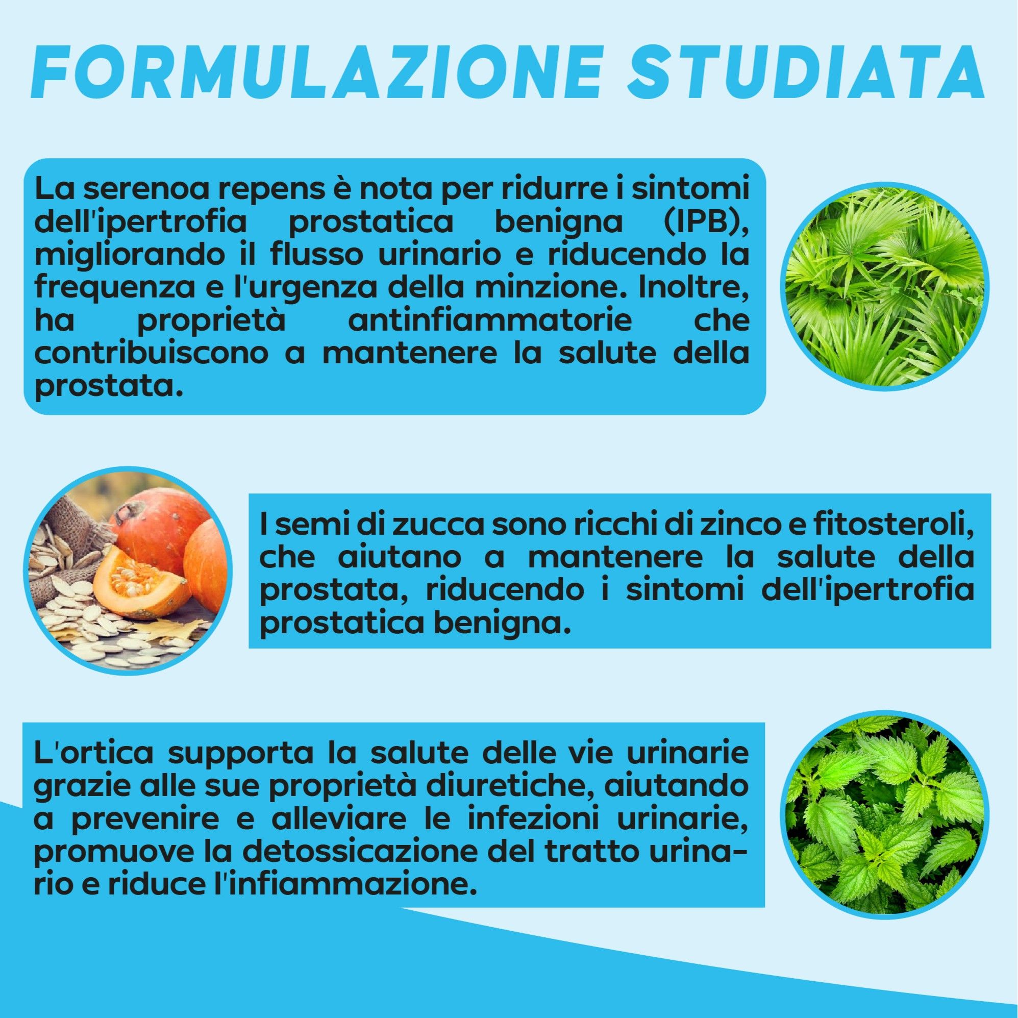 Trico Hair Italy Curaprost Integratore Prostata con Serenoa Repens alta titolazione