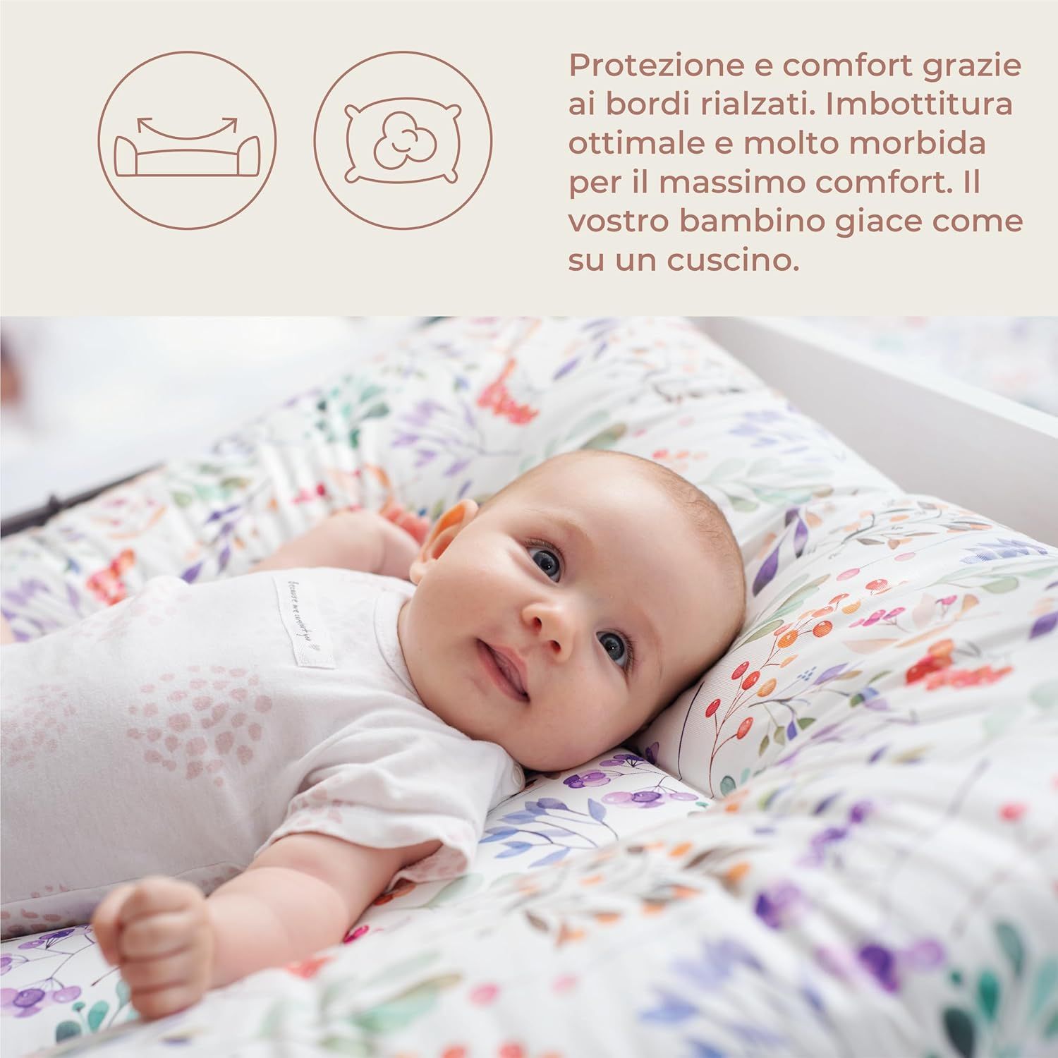 Ceba Baby Materassino Fasciatoio 50x70, Topo