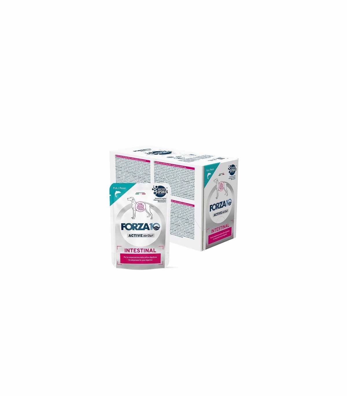 Forza 10 cane intestinal actiwet pesce