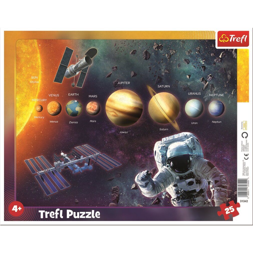 trefl Puzzle del sistema solare 25 pezzi