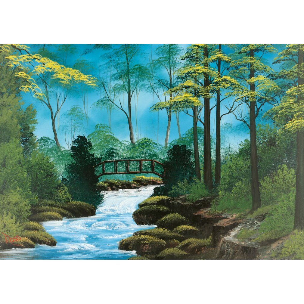 schmidt Puzzle Bob Ross: Il ponte solitario 1000 pezzi