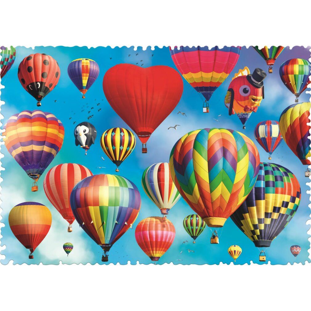 trefl Puzzle Crazy Shapes Palloncini colorati 600 pezzi