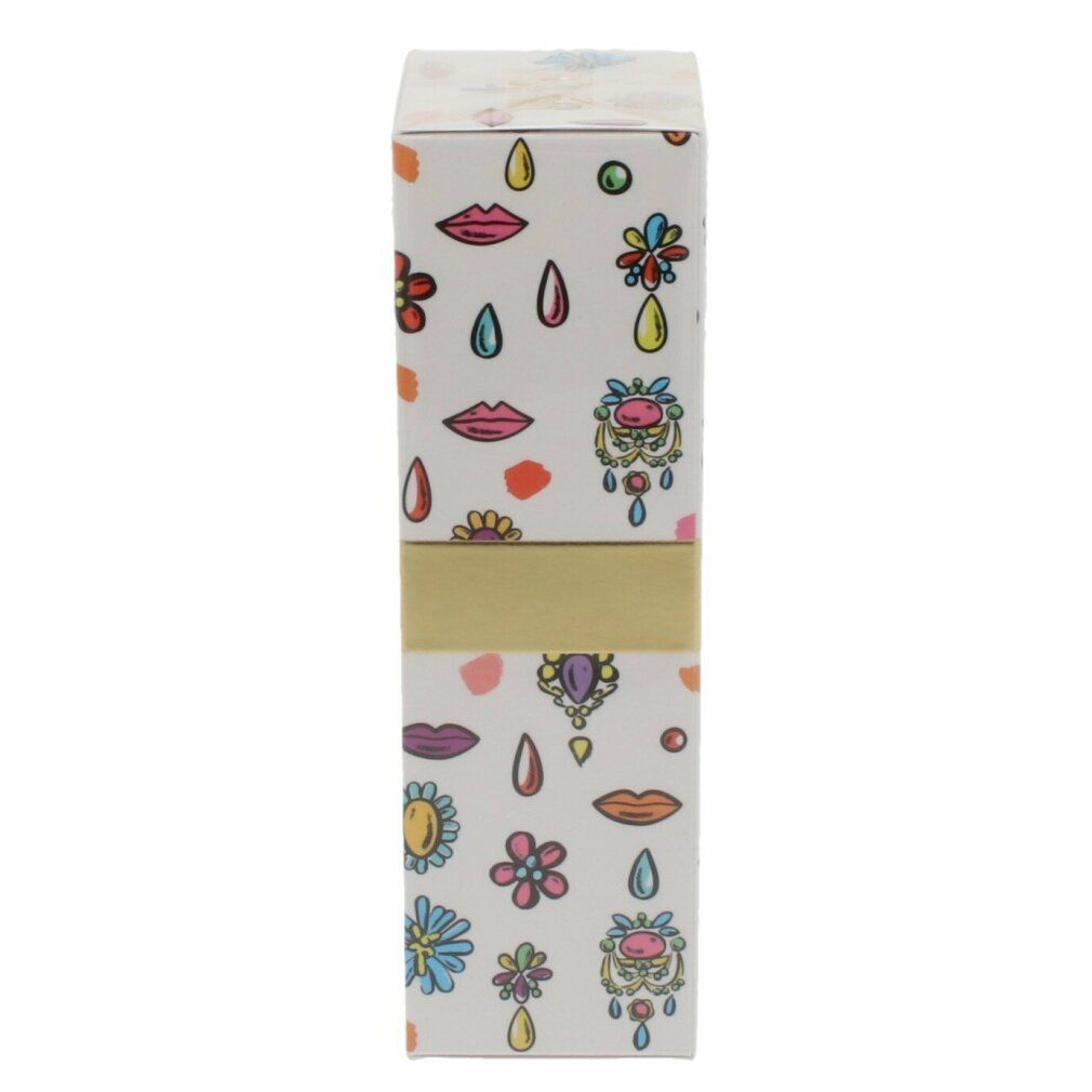Lato della confezione Cheap and Chic So Real Eau de Toilette con motivi colorati.