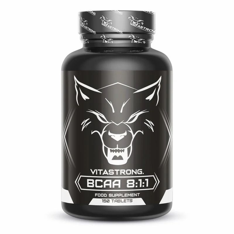 Vitastrong BCAA 8:1:1 – 150 Compresse, Recupero E Potenza