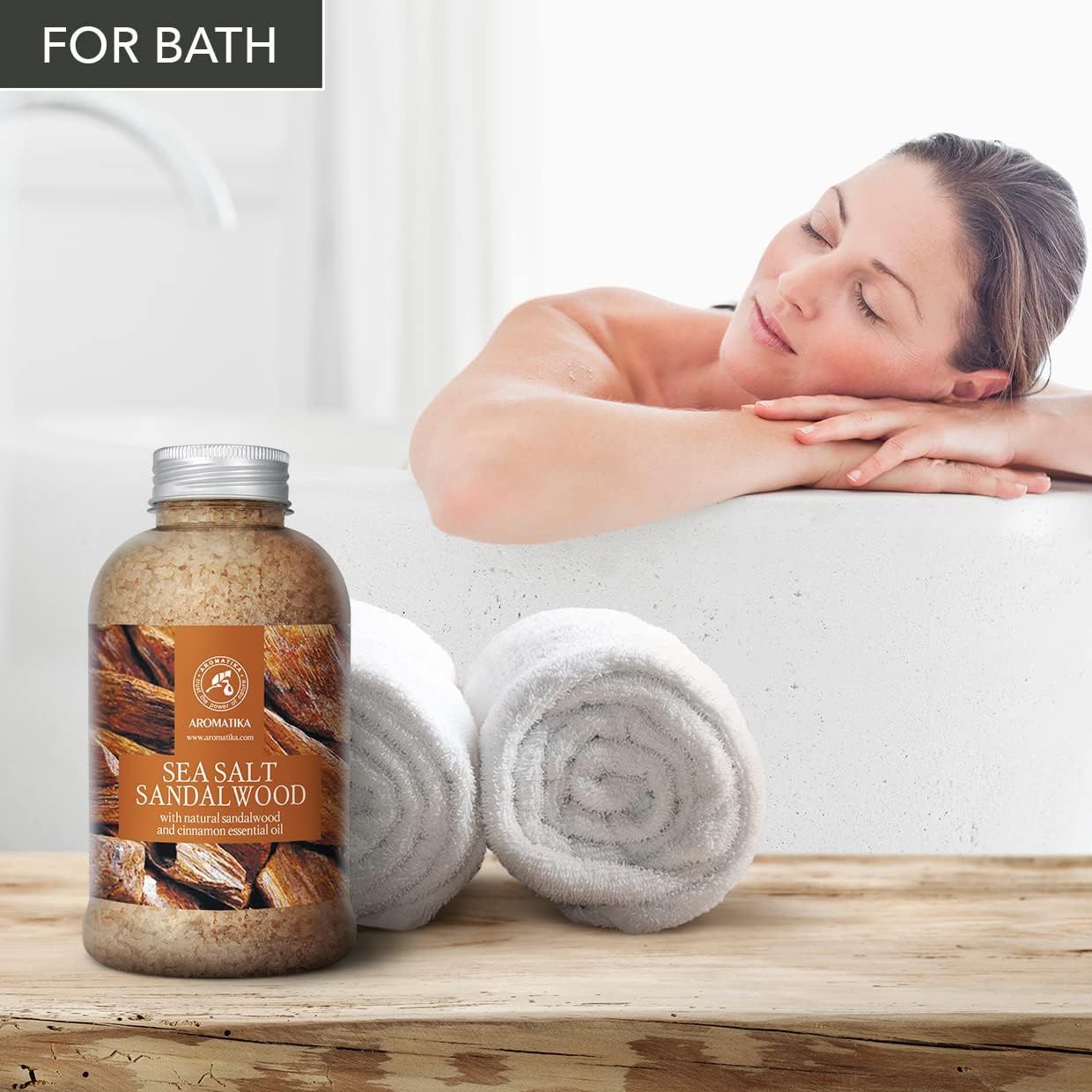 Sale da bagno AROMATIKA “Legno di sandalo”