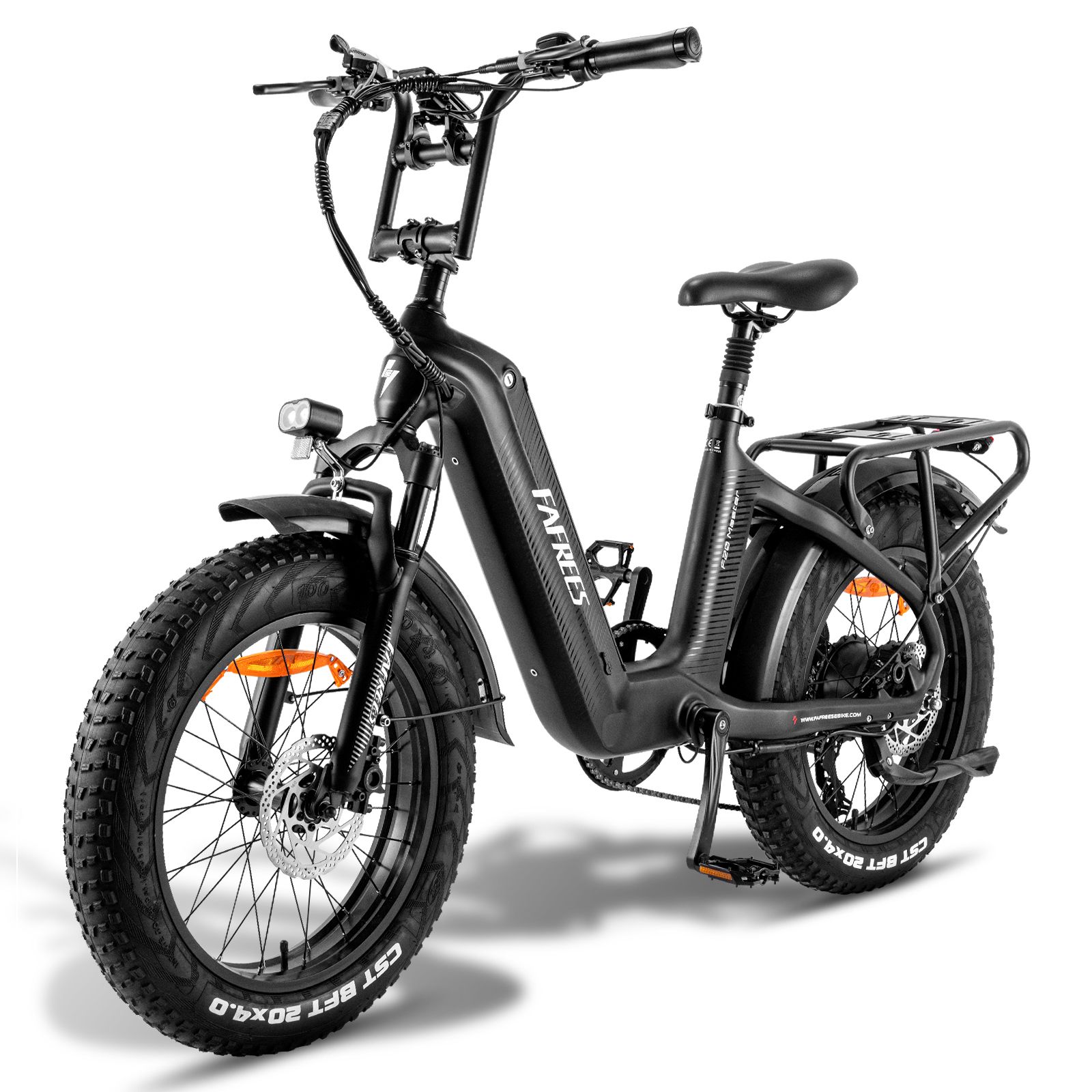 Bicicletta elettrica in fibra di carbonio Fafrees F20 Master con batteria da 48 V 22,5 Ah