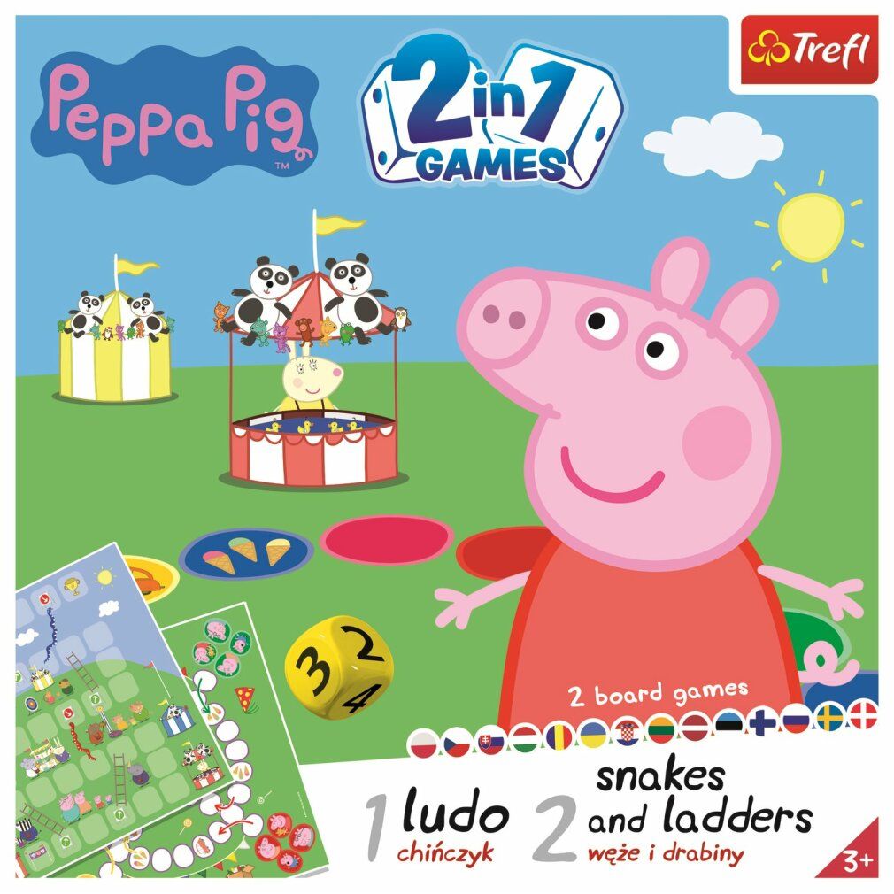 trefl Games Piglet Peppa 2v1: Uomo, non essere cattivo