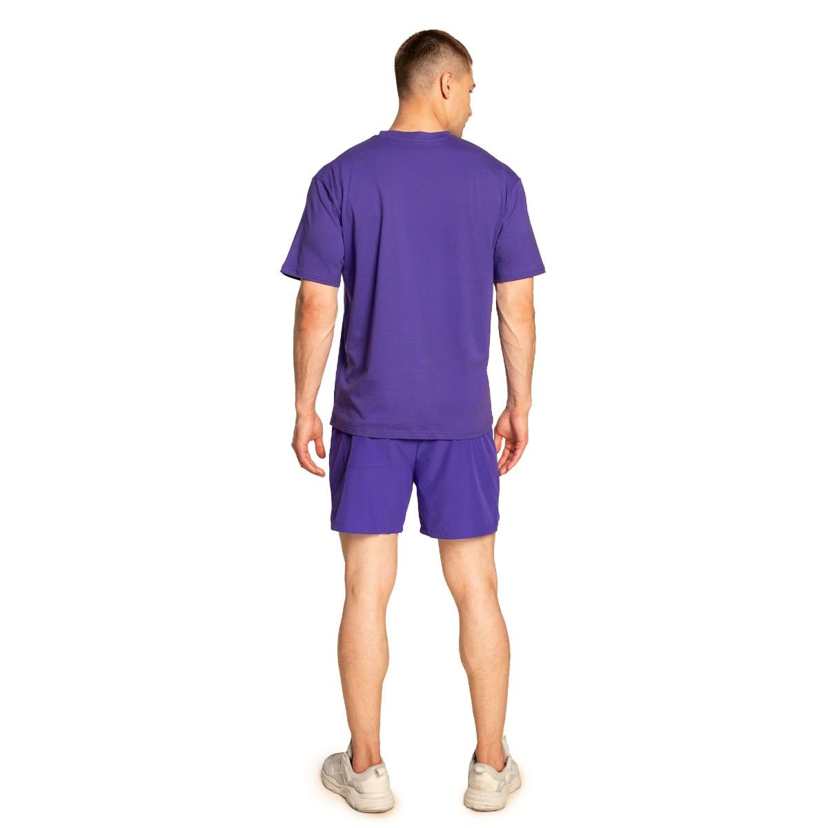 GymBeam T-shirt uomo oversize Limitless Royal