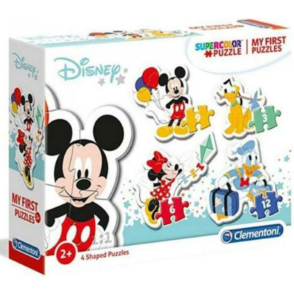 Disney Mickey Il Mio Primo Puzzle 3-6-9-.