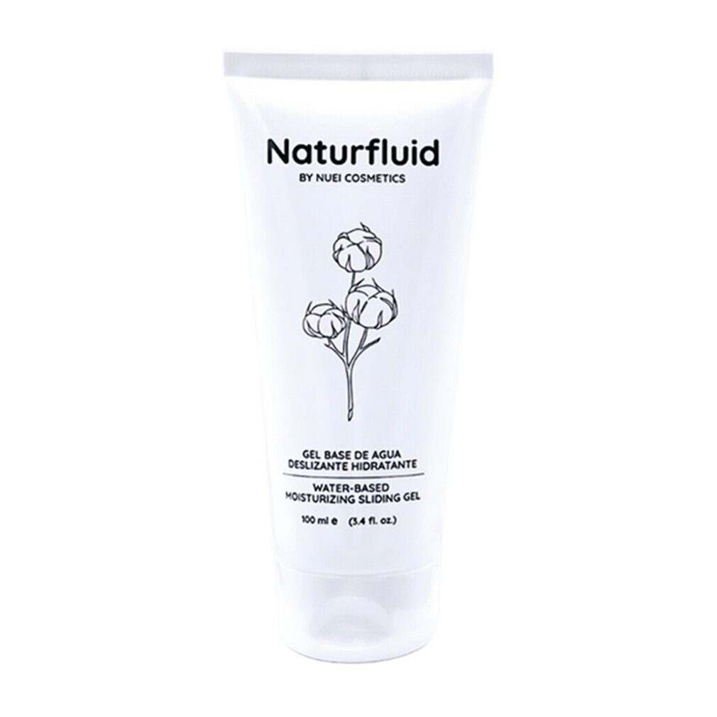 Gel lubrificante Naturfluid a base d'acqua, 100 ml.