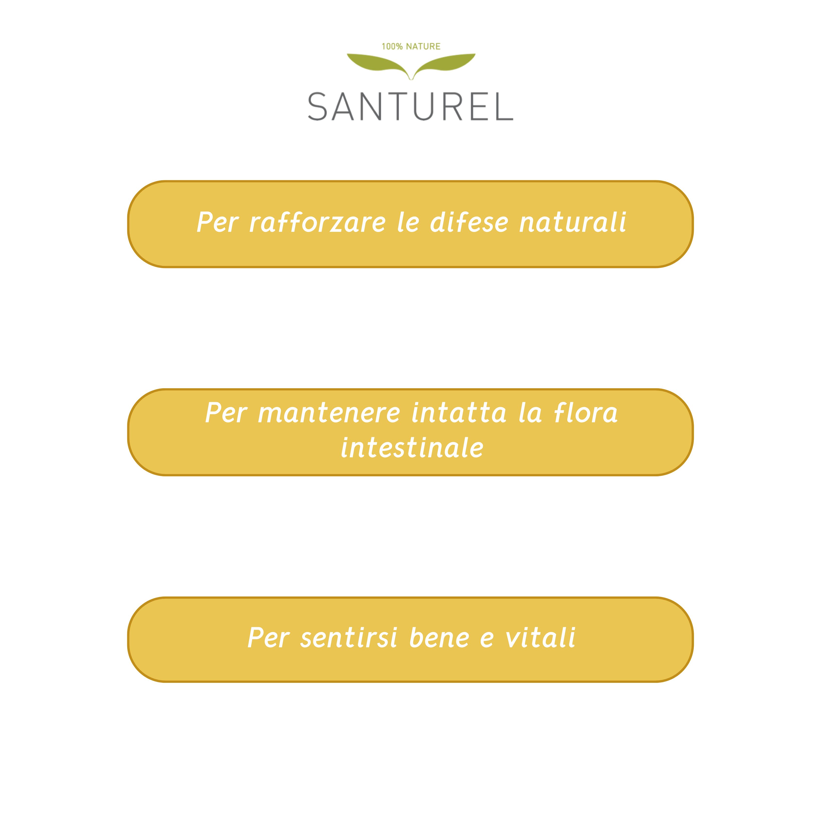 Santurel EPP300 Estratto di semi di Pompelmo – sistema immunitario  – equilibrio microbico - 60