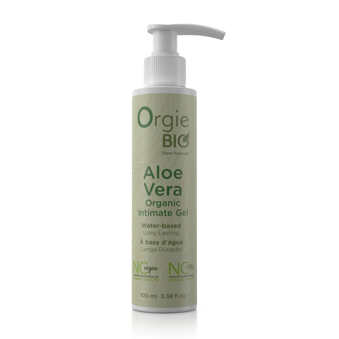 Gel intimo Orgie BIO Aloe Vera con dispenser, 100ml.