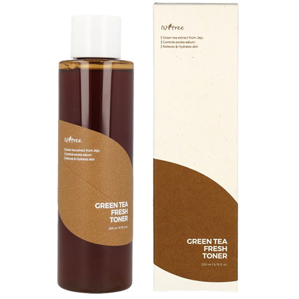 Flacone e confezione. Flacone marrone con tappo bianco. Confezione bianca con testo.