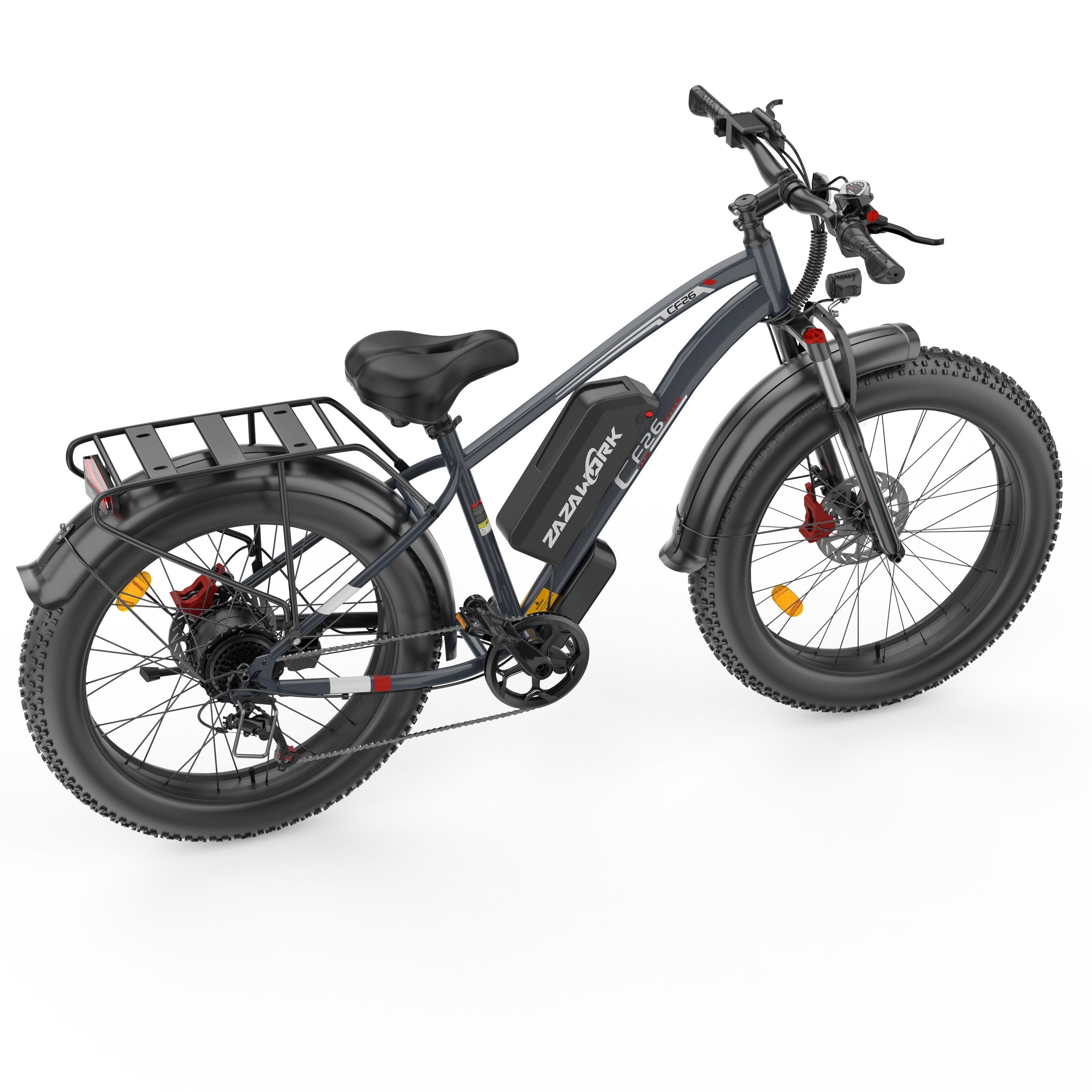 Bicicletta elettrica per adulti, batteria da 48 V 20 Ah, freni a disco idraulici
