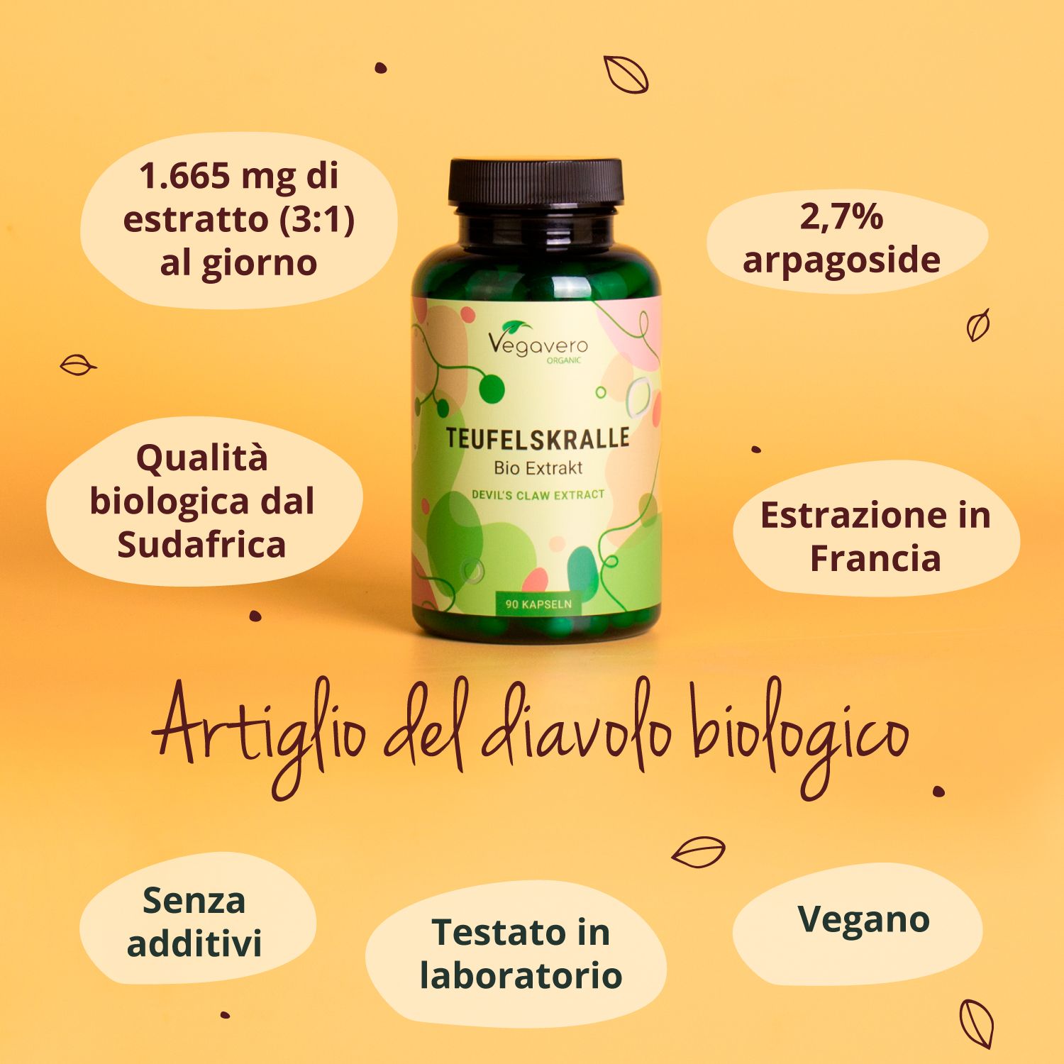 VEGAVERO Artiglio del Diavolo BIO