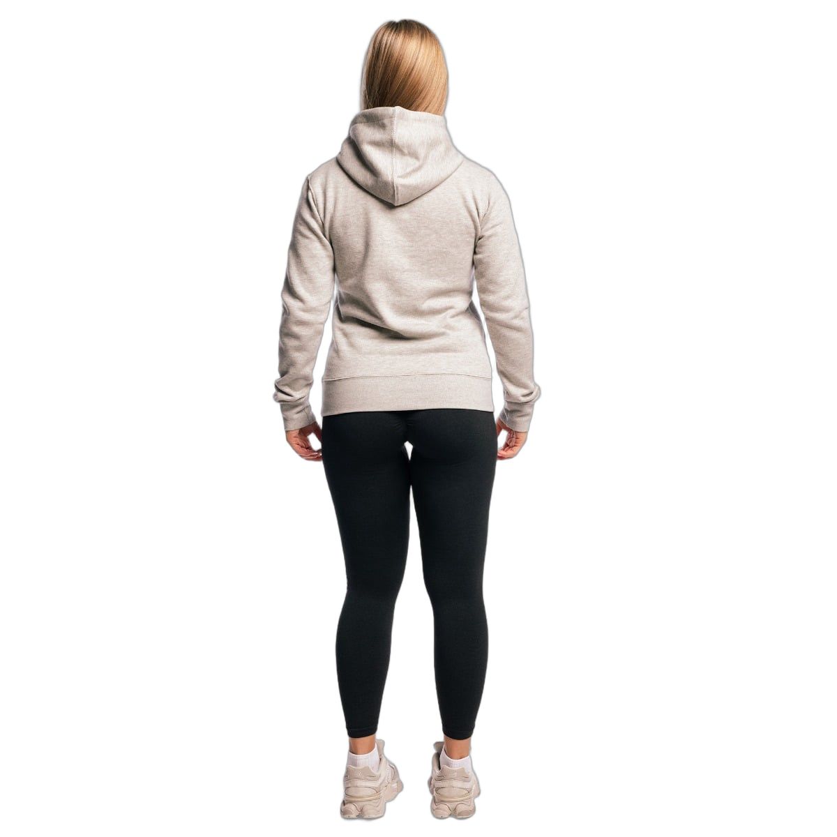 GymBeam Felpa donna regular a maniche lunghe Athlete Grey