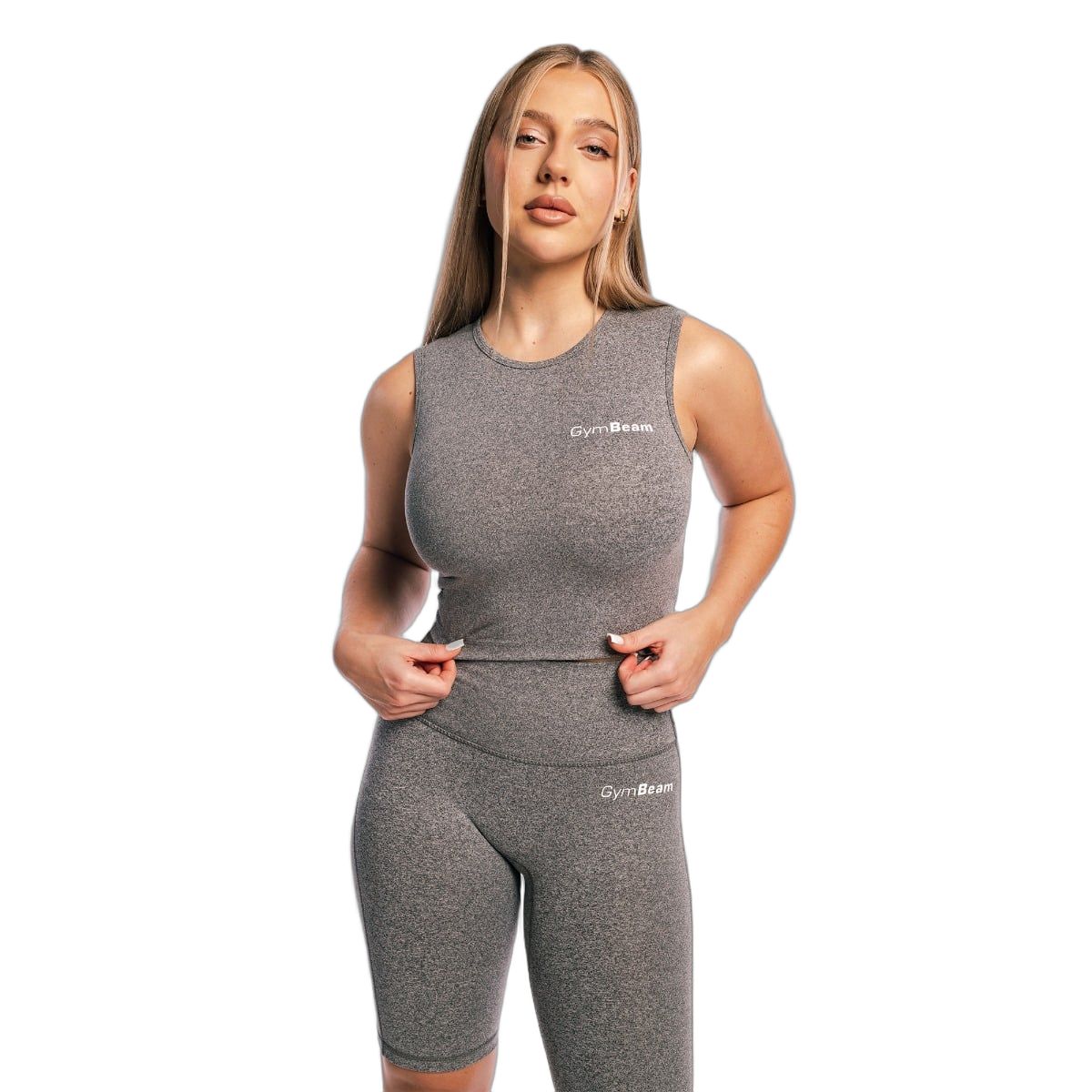 GymBeam Crop top donna Core Storm slim senza maniche