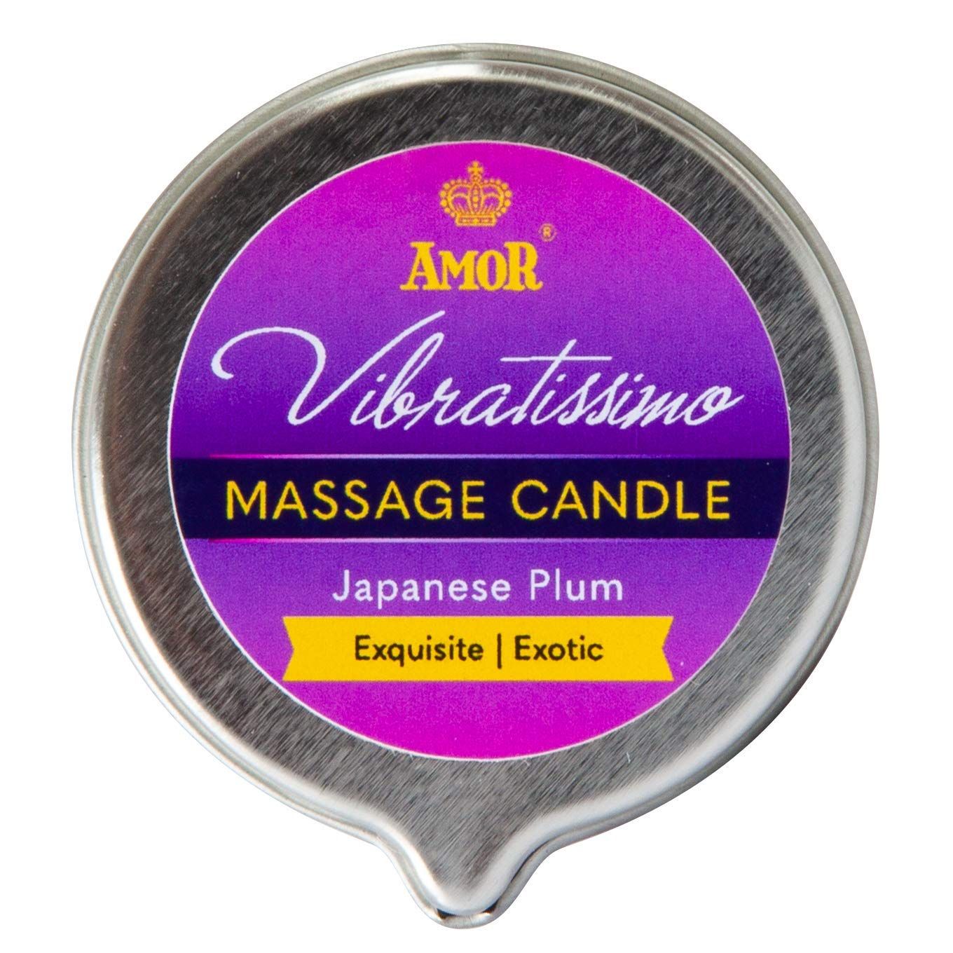 Vibratissimo Candela da Massaggio Japanese Plum