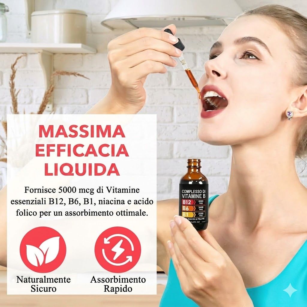 Zoxpm Gocce Complesso di Vitamina B