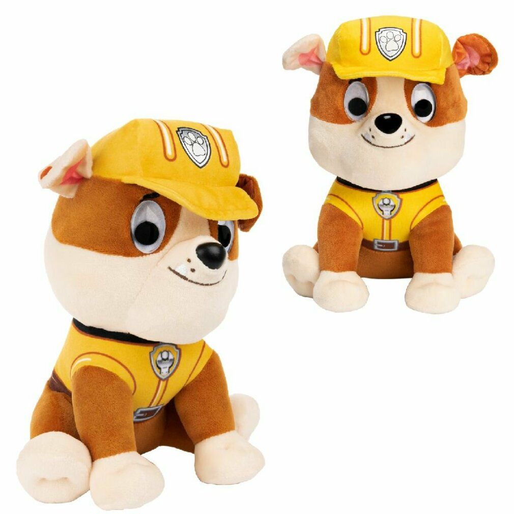 Spin Master 48321 - Peluche Paw Patrol Rubble, 23 cm