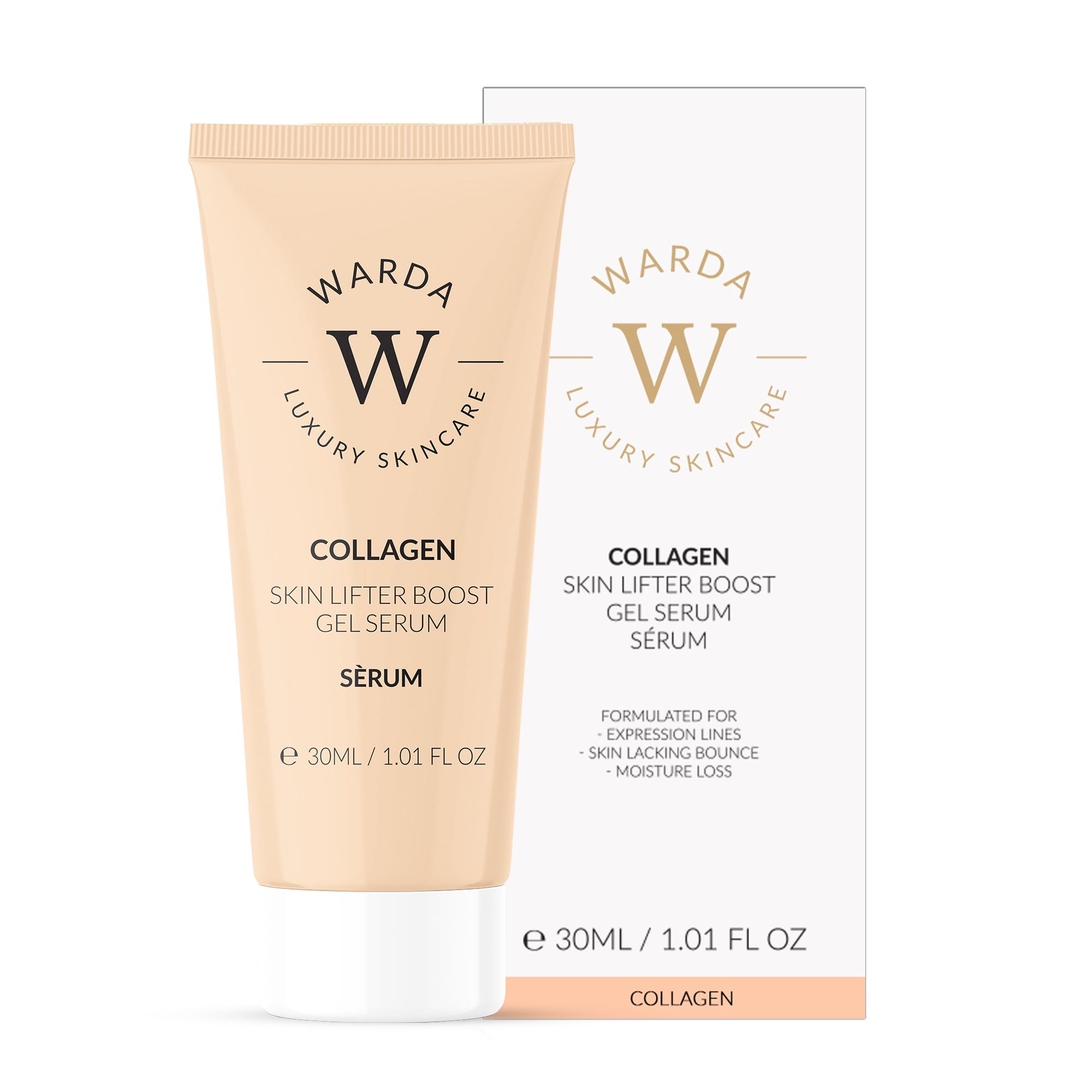 Warda skincare SKIN LIFTER BOOST Anti-Aging SIERO GEL COLLAGENE