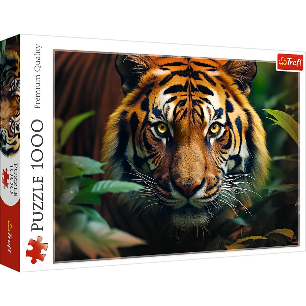 trefl Puzzle della tigre selvaggia 1000 pezzi