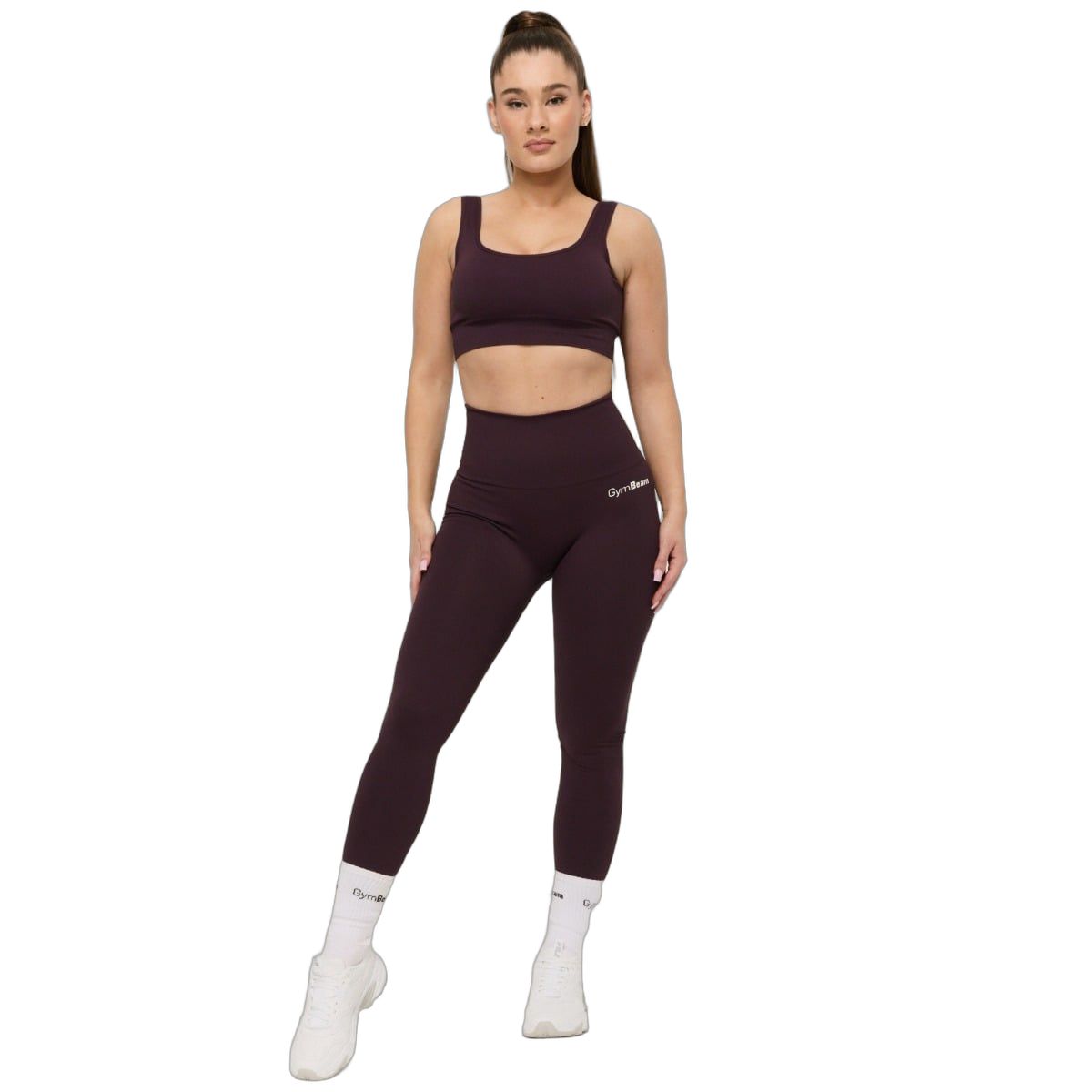 GymBeam Leggings donna GymBabe Eclipse senza cuciture a vita alta