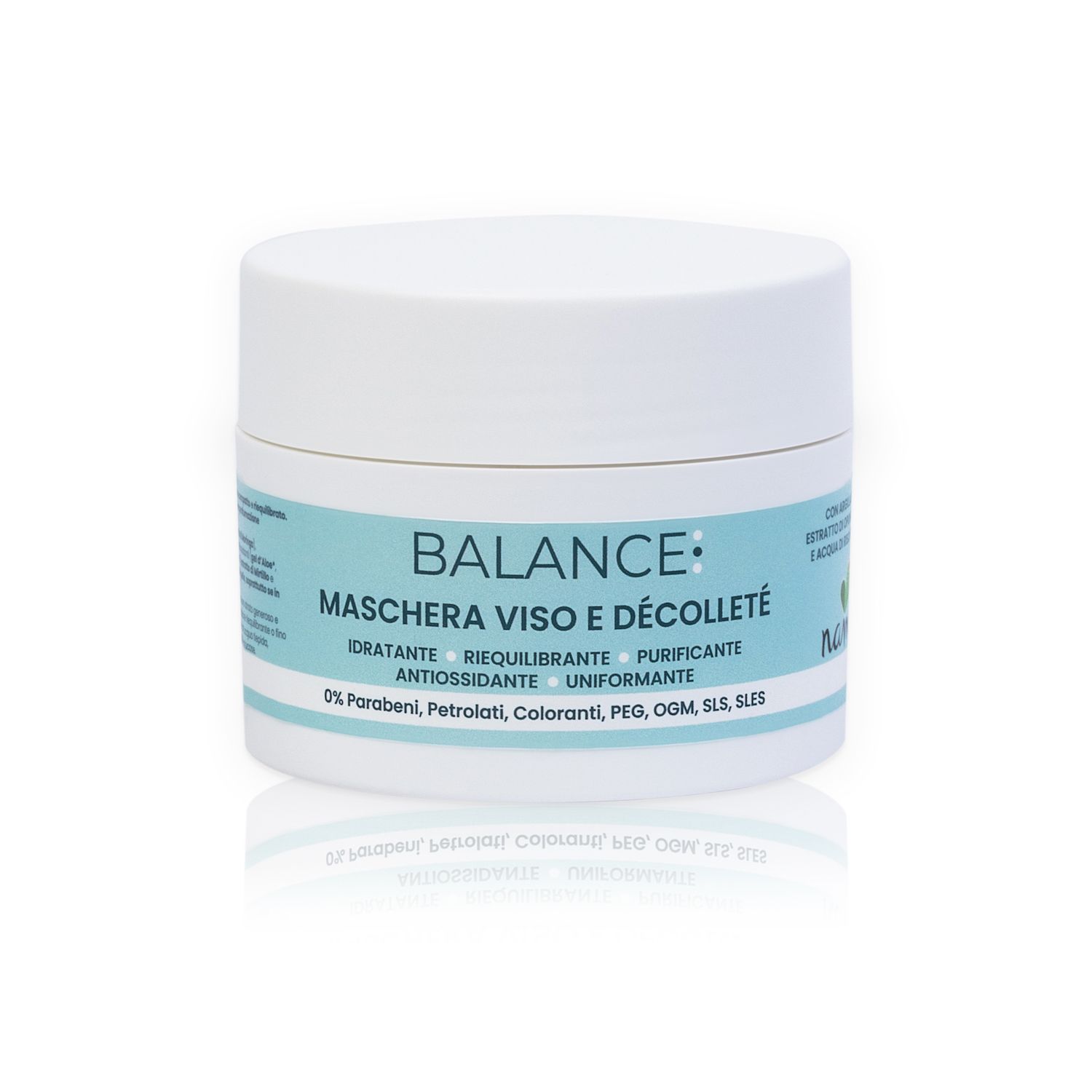 Namur Cosmetics Maschera Viso Idratante - BALANCE